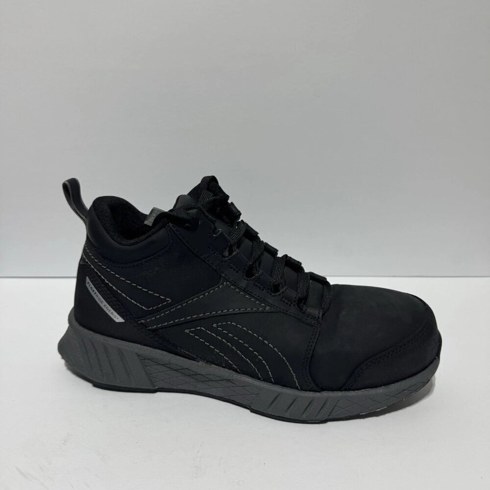 Reebok Mens Fusion Formidable Work Sneaker Black Size 8W